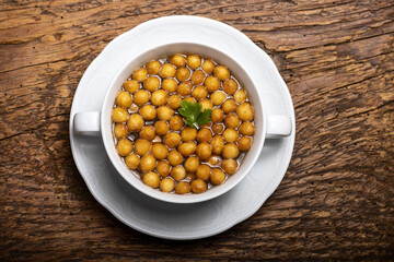 bavarian baked pea soup