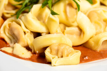 overview of tortellini pasta