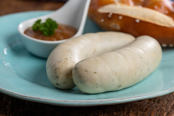 bavarian white sausages