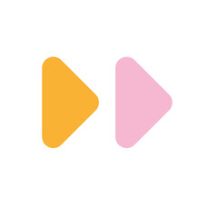 decoration pointer card arrow circle triangle
