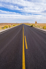 Fototapeta na wymiar Utah Desert Highway