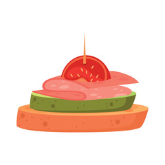 appetizer nutrition food icon