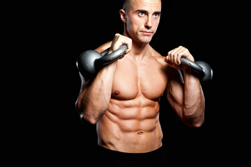 Six pack with Kettlebells