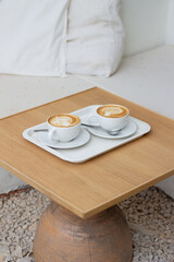 breakfast on the table