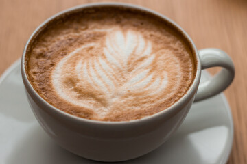 cup of cappuccino