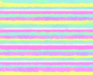 Fun rainbow of pastel colors in horizontal lines with a childish atmosphere, fantasy, games, sweets, children, babies