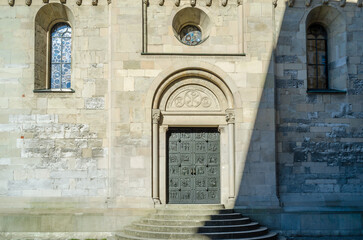 Fototapeta na wymiar Church detail in Zurich, Switzerland
