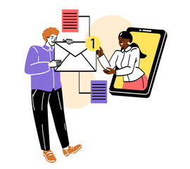 Business activity concept