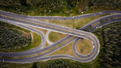 road in the city