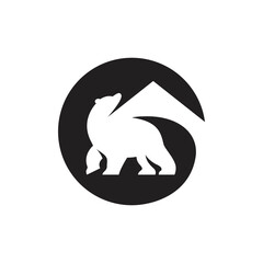 Bear Mountain and G Letter Logo Concept Design