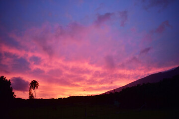 Leeward Haleakala Sunset