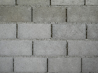 brick wall wait for the plaster to be plastered.