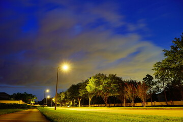 Obraz premium The landscape in New Tampa area, Florida 