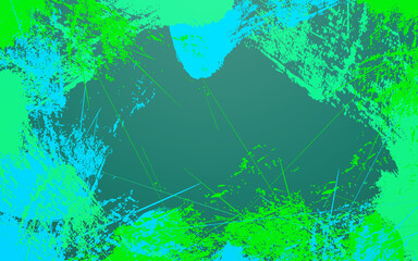 Abstract grunge texture green colors background