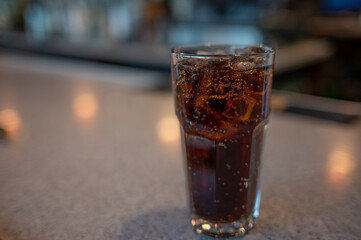 glass of cola