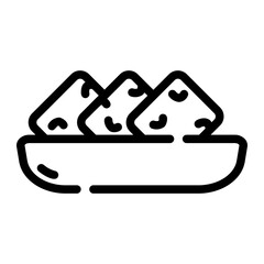 nuggets line icon
