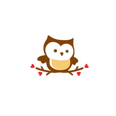 CUTE OWL ILLUSTRATION
