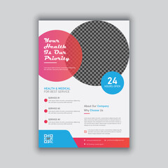 professional Business flyer template design