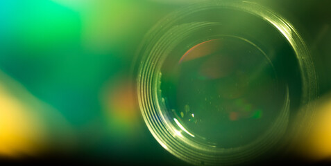 Camera lens with reflective lenses