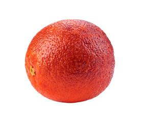 Blood orange isolated in transparent png