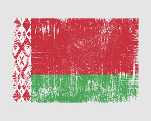 Belarus Flag Vector Design Template