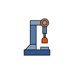 robotic porcess automation vector for website symbol icon presentation