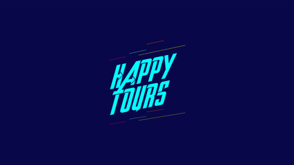 Happy Hours - Logo - Vector Artwork