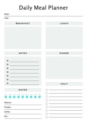 Daily Meal Planner