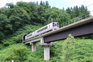 Fototapeta premium 線路とトンネル