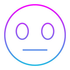 Neutral Line Gradient Icon