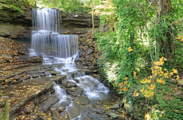 Beautiful West Milton Cascades - Ohio © jerzy