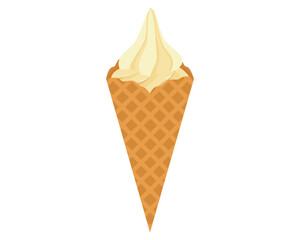 ソフトクリーム　バニラ