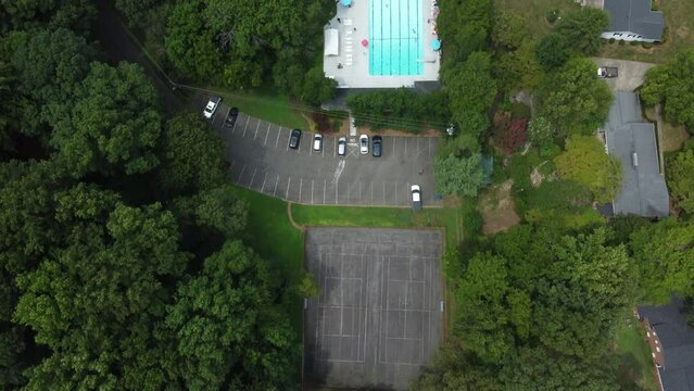 Neighborhood Pool in the Summer Time, Winston Salem NC