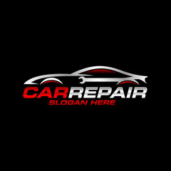 Auto repair car service logo vector  inspiration