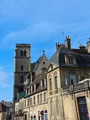 Fototapeta na wymiar Dijon, August 2022 - Visit to the beautiful city of Dijon