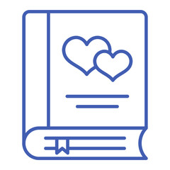 Book Multicolor Line Icon