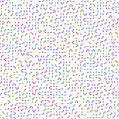 Color Rhombus tile tessellation pattern illustration