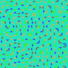 Color Rhombus tile tessellation pattern illustration