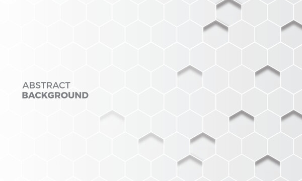 futuristic hexagon abstract background, background with hexagons