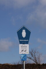 Hinweisschild 