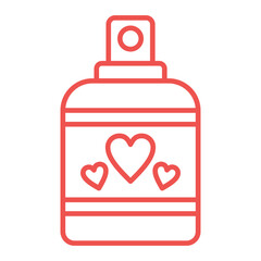 Perfume Multicolor Line Icon