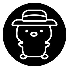bear cartoon icon 