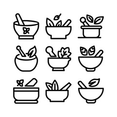 herbs icon or logo isolated sign symbol vector illustration - high quality black style vector icons
