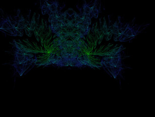 Imaginatory fractal abstract background Image