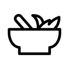 herbs icon or logo isolated sign symbol vector illustration - high quality black style vector icons
