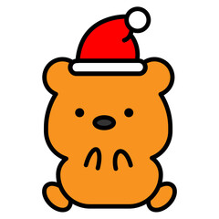 bear cartoon icon 