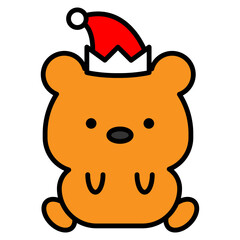 bear cartoon icon 