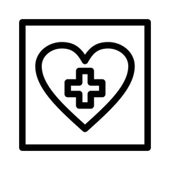 Fototapeta premium medical icon or logo isolated sign symbol vector illustration - high quality black style vector icons 
