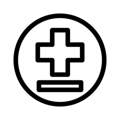 Fototapeta premium medical icon or logo isolated sign symbol vector illustration - high quality black style vector icons 