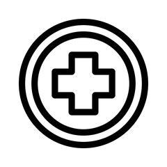 Fototapeta premium medical icon or logo isolated sign symbol vector illustration - high quality black style vector icons 